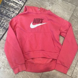 Girls Nike hoodie sweatshirt size large